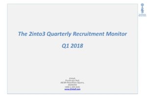 Recruitment Monitor Q1 2018