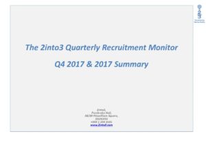 Recruitment Monitor Q4 2017