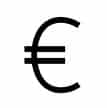 2into3 Euro symbol