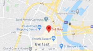 2into3 Belfast Office location pinpoint
