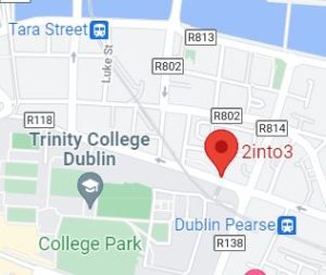 2into3 Dublin office location Pearse Street