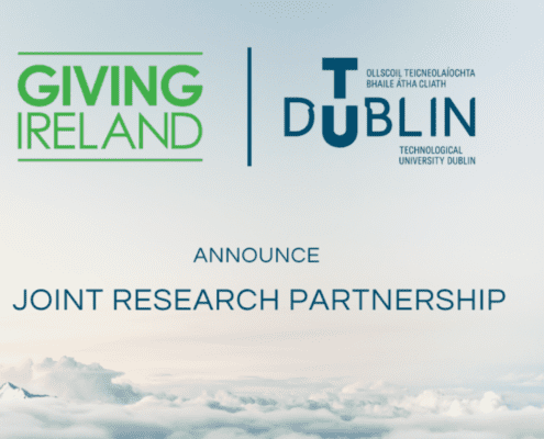 TUD Giving Ireland 2into3 Partnership