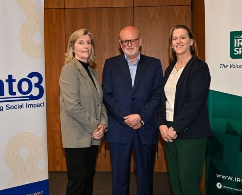 Federation of Irish Sport 2into3 announce partnership