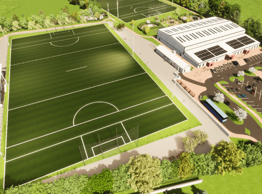 Glenamaddy GAA Development Plan Rural Regeneration and Development Fund Grant Success 2into3