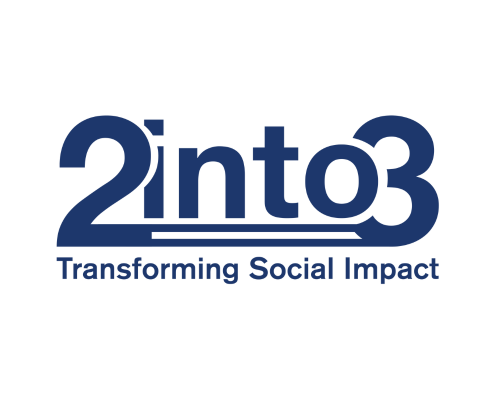 2into3 Transforming Social Impact Logo